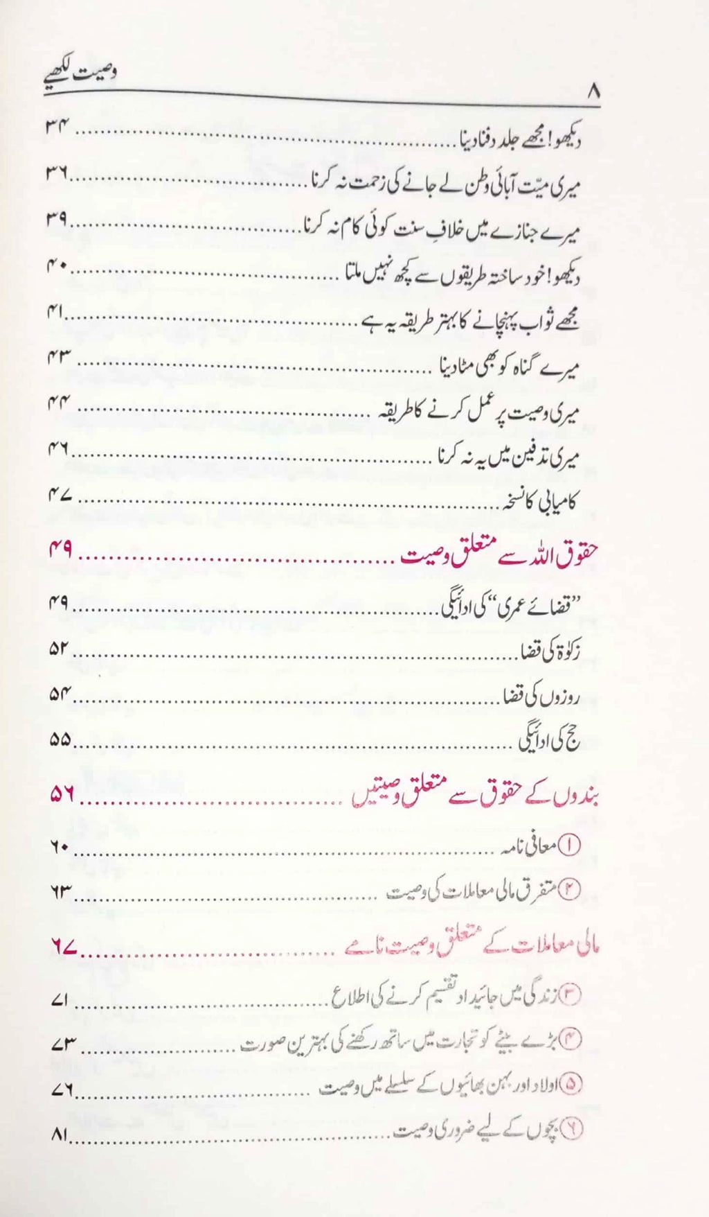 Wasiyat Likhye 3