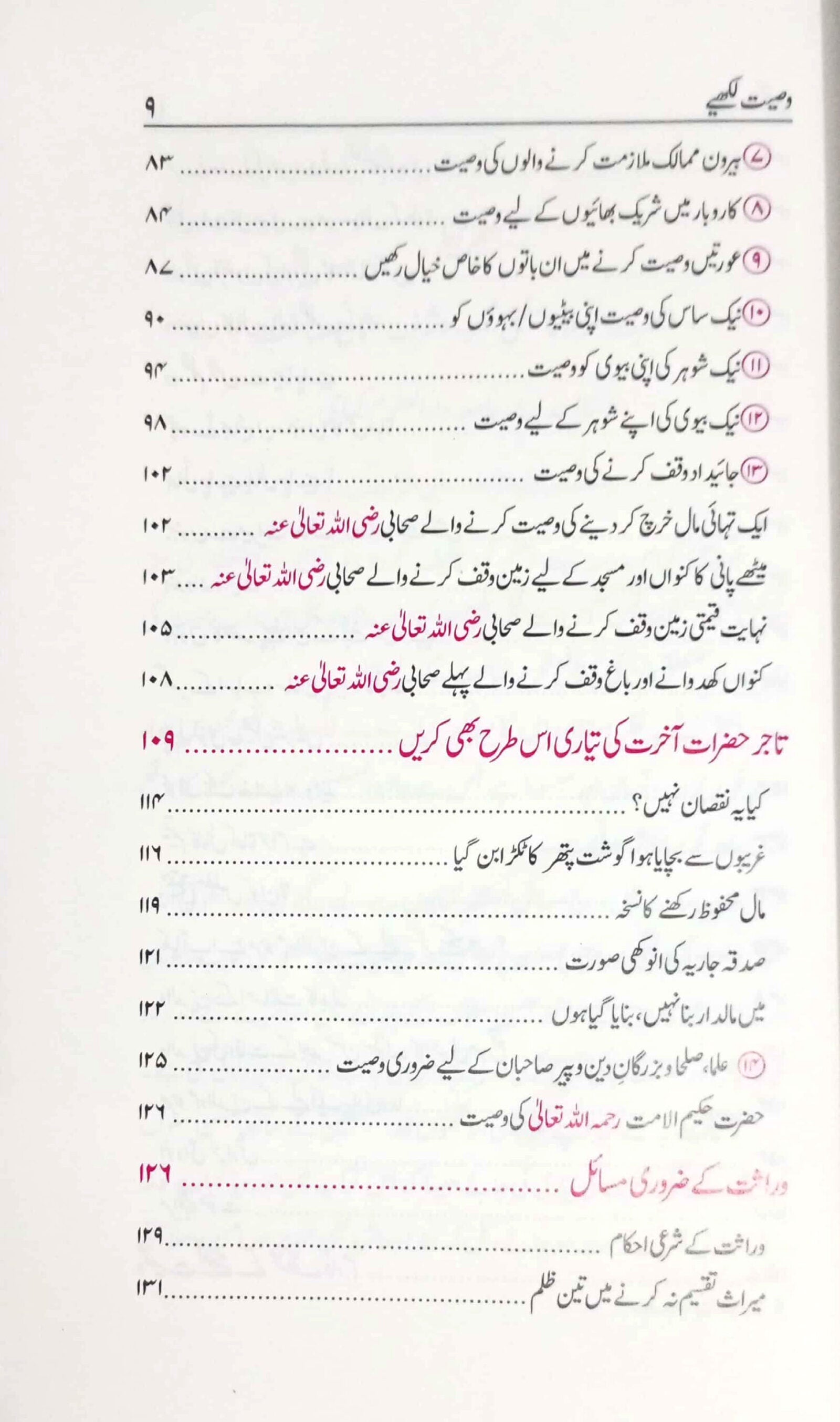 Wasiyat Likhye 4