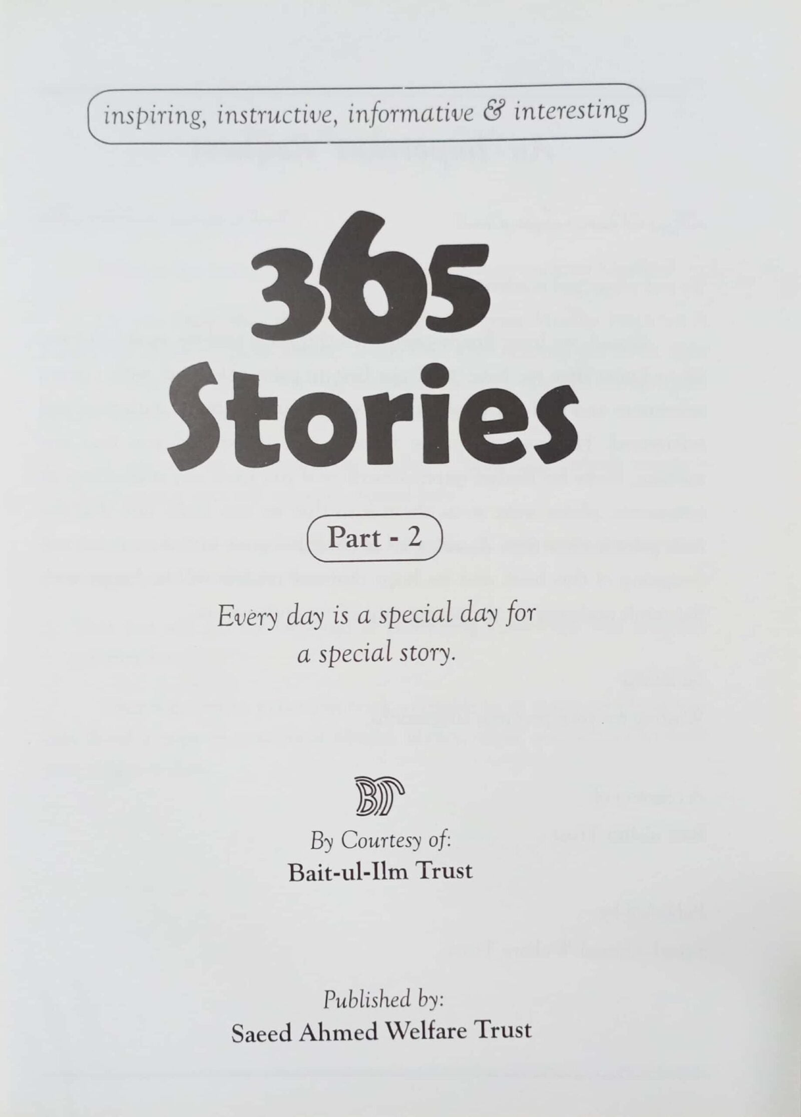 365 stories part 2