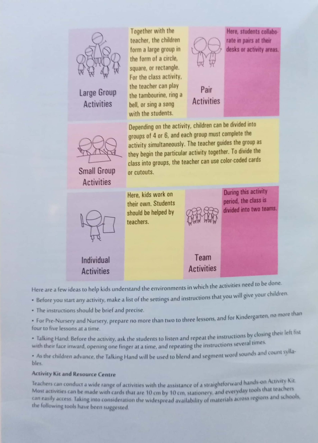 Infant Mathematics Pre-1