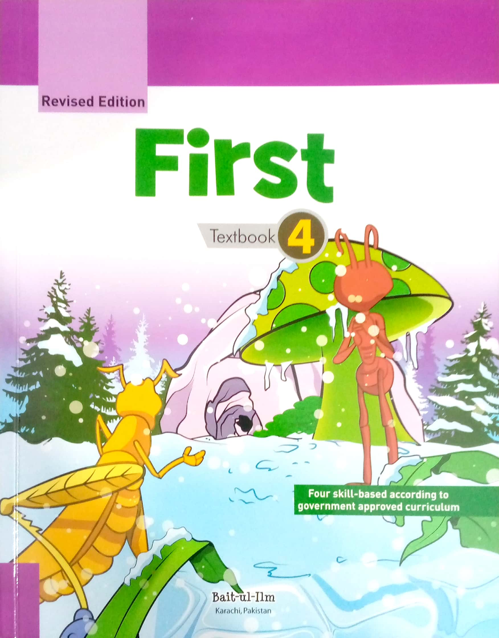 First Step English Text Book-4