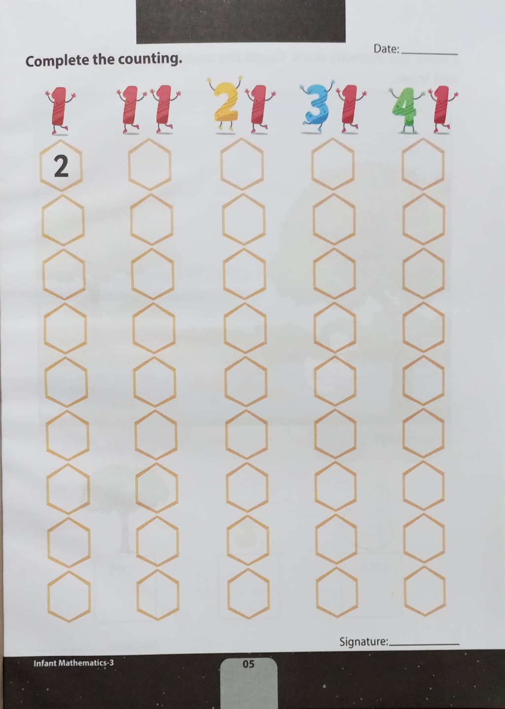 Infant Mathematics Pre-3 (SRM – SNC 2020)
