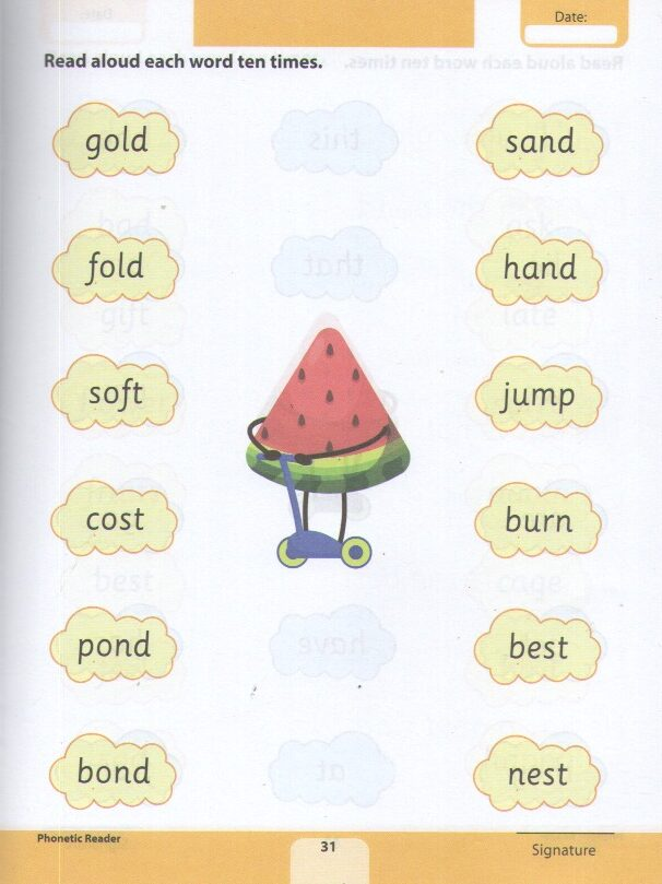 Infant Phonetic Reader 2