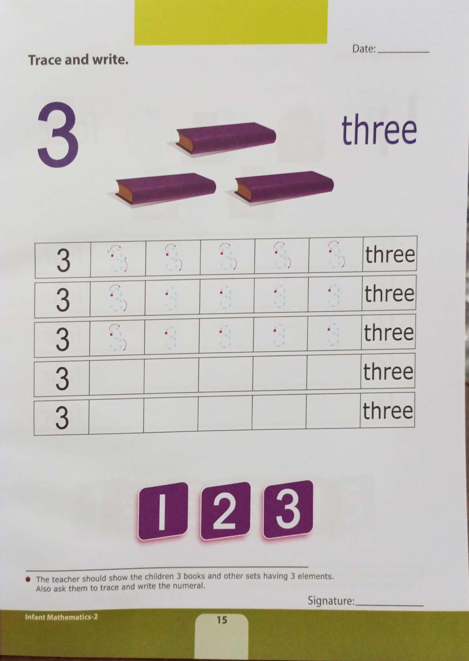 Infant Mathematics Pre-2 (SRM – SNC 2020)
