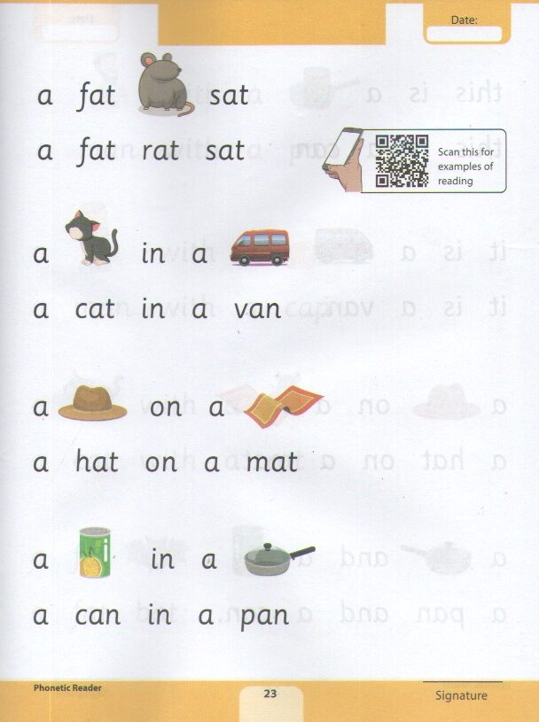 Infant Phonetic Reader 1