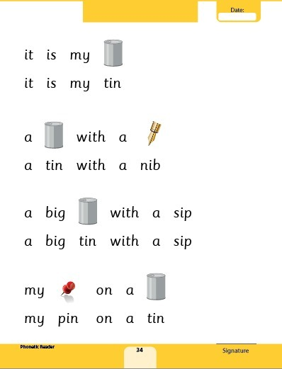 Infant Phonetic Reader 1